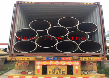 EN 10255  P235GHTC1 ERW Steel Pipe ,  L235 ERW  Black Steel Pipe 