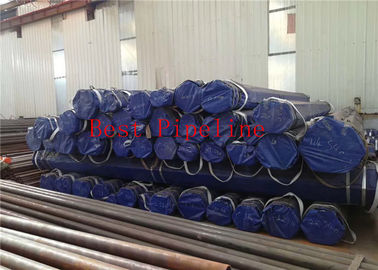 Barded / Painting Surface ERW Steel Pipe EN 10217-1/2/5 EN 10210-1/2 Round Shape